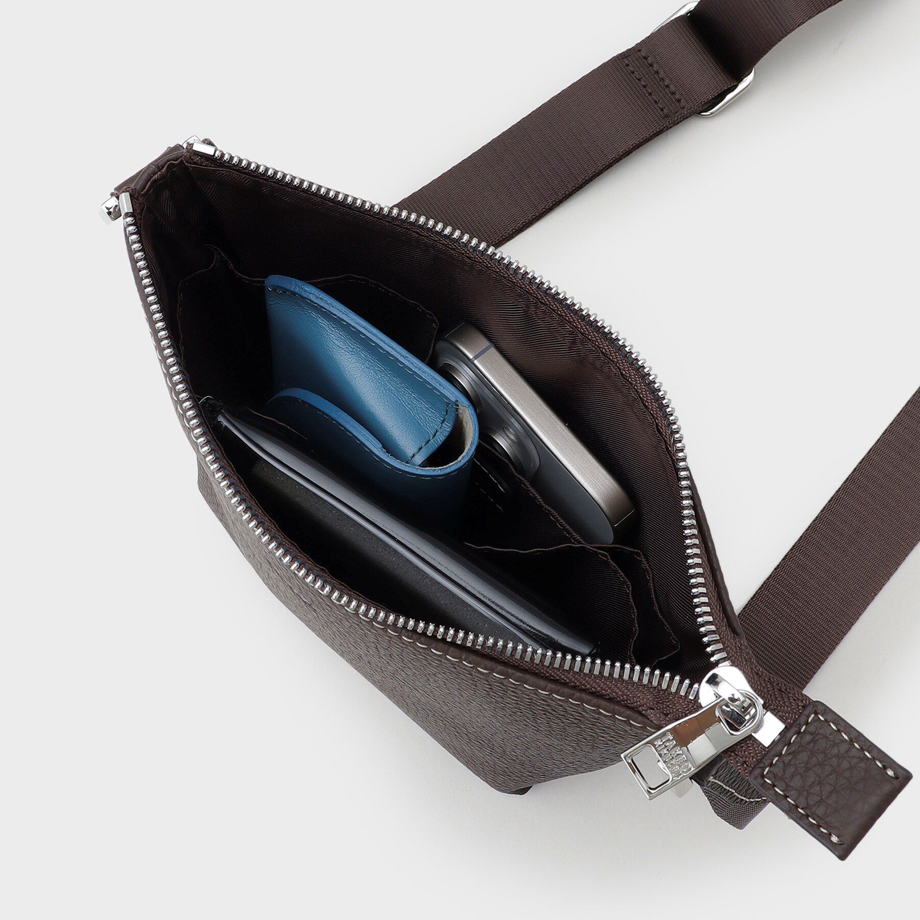 TAKEO KIKUCHI「フレンチシュリンクレザーミニショルダー」|ショルダー・メッセンジャー|