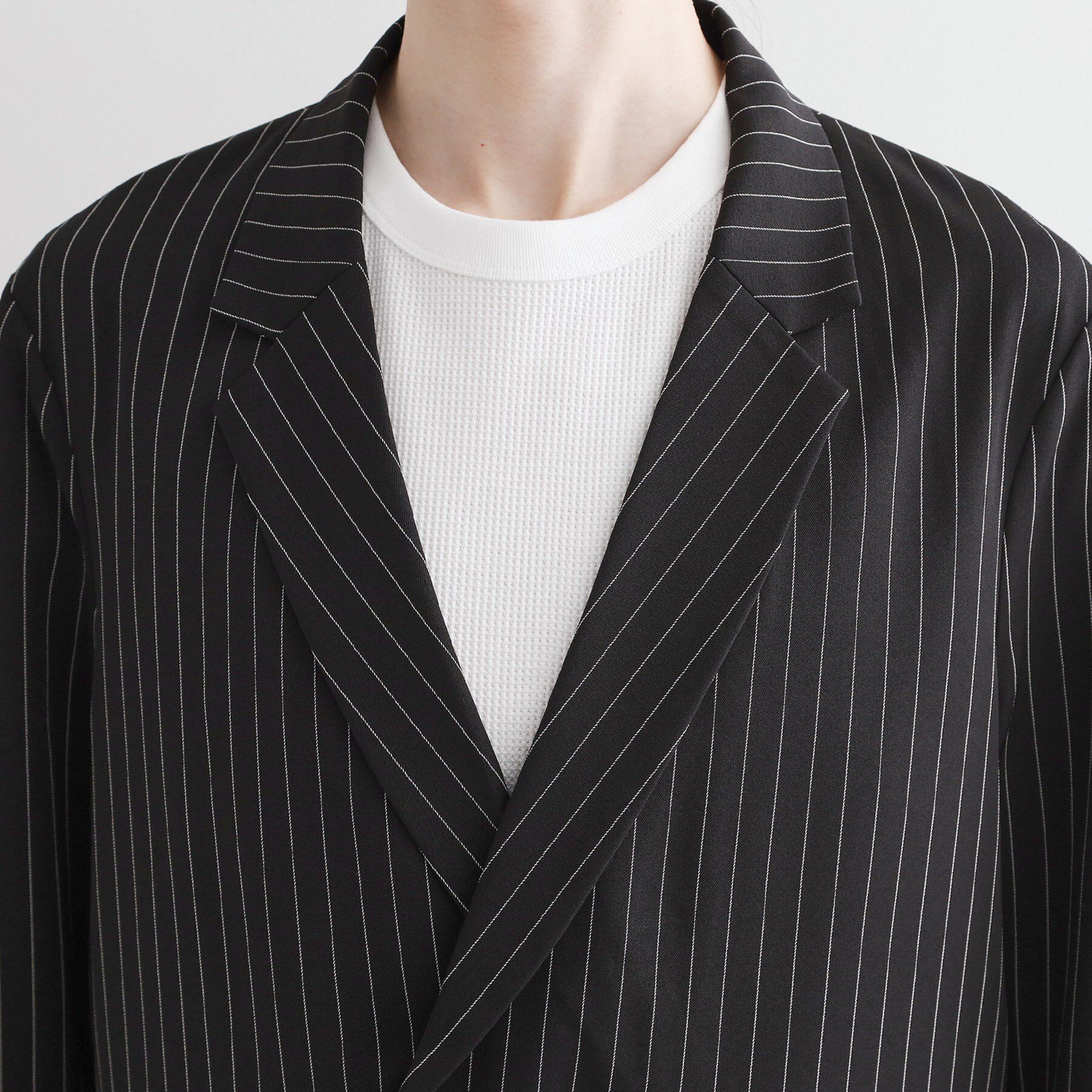 tk.TAKEO KIKUCHI「【セットアップ対応】ピンストライプルーズジャケット」|テーラードジャケット|