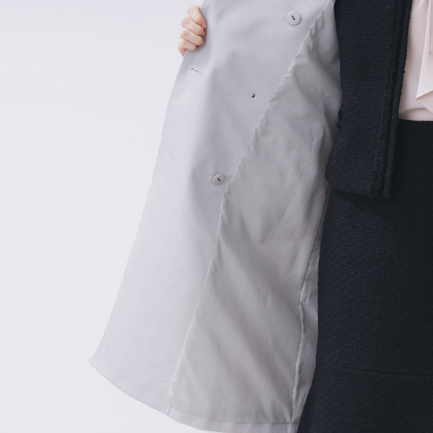 index「トレンチコート【洗濯機OK/撥水/花粉対応】《XS～3L》」|トレンチコート|