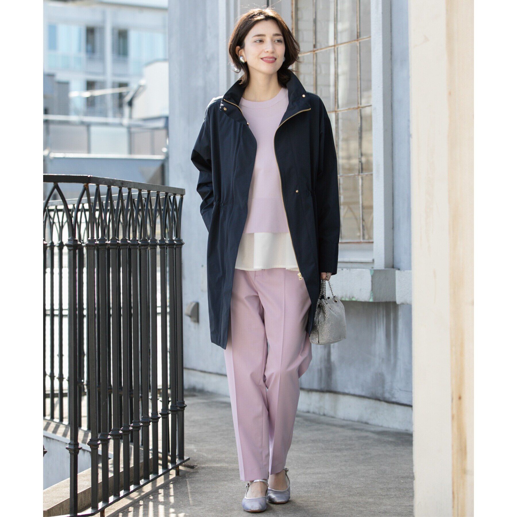 OPAQUE.CLIP「《CLASSY掲載》ミドルスタンドコート【洗濯機洗い可】」|その他|