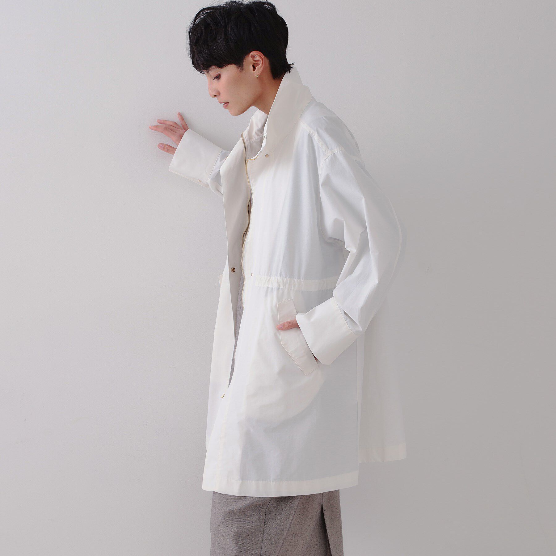 OPAQUE.CLIP「《CLASSY掲載》ミドルスタンドコート【洗濯機洗い可】」|その他|