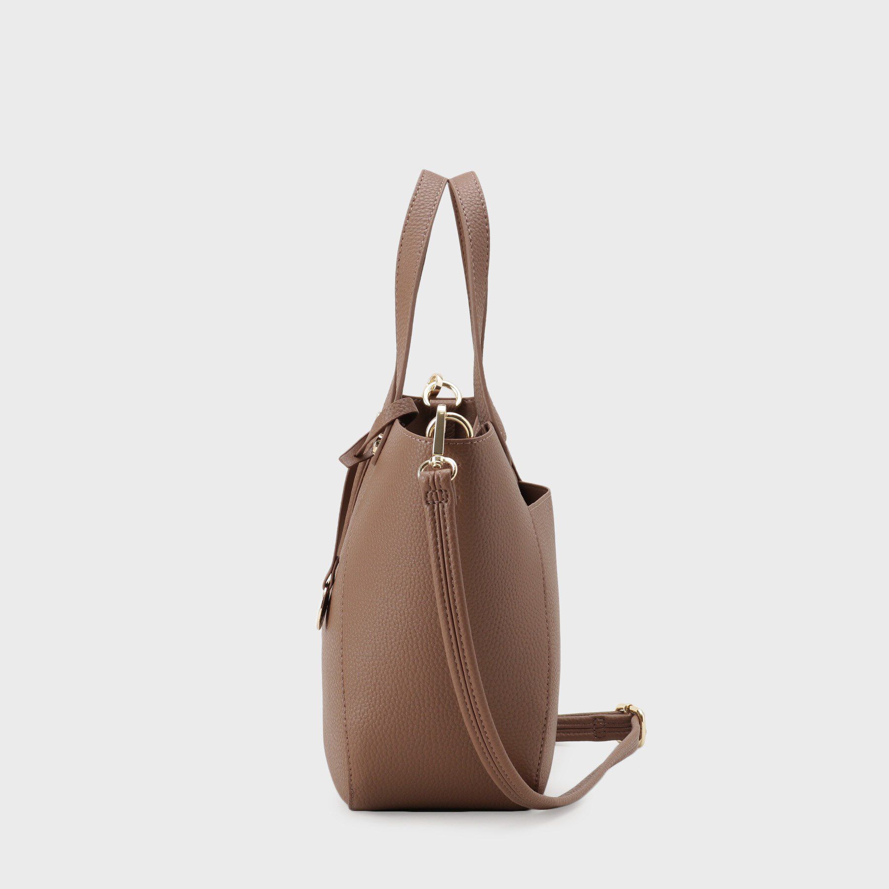 OPAQUE.CLIP「【軽量/2WAY】コインカシメシュリンクミドルトートバッグ」|トートバッグ|