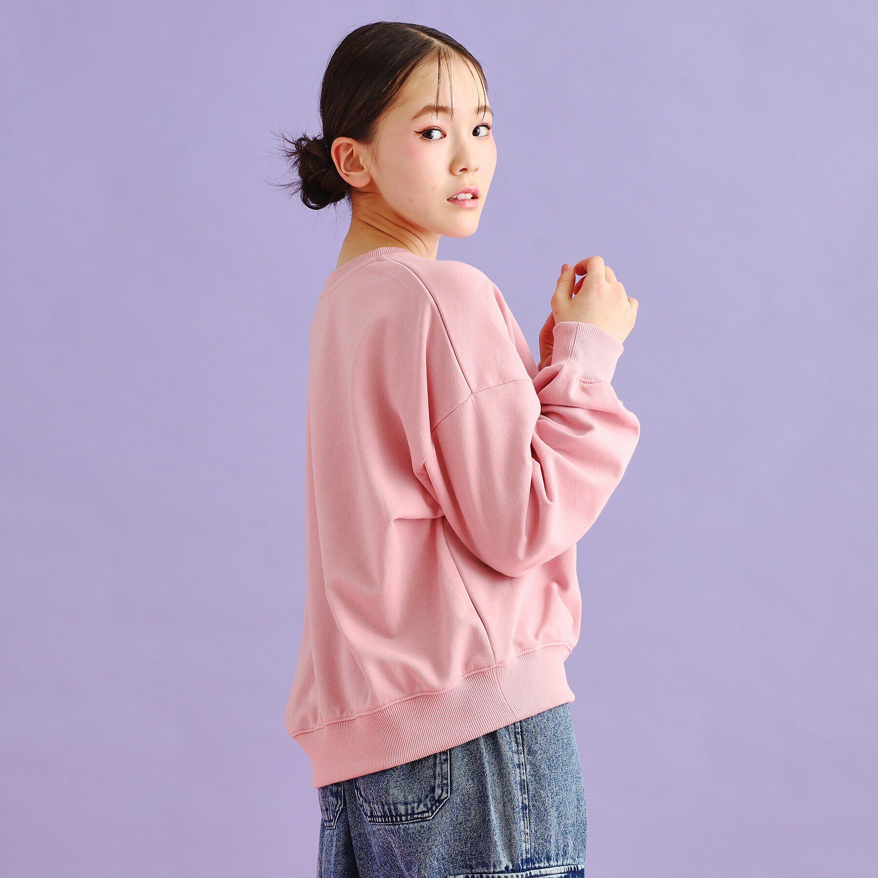 PINK-latte「裏毛スウィーツプルオーバー」|Tシャツ・カットソー|