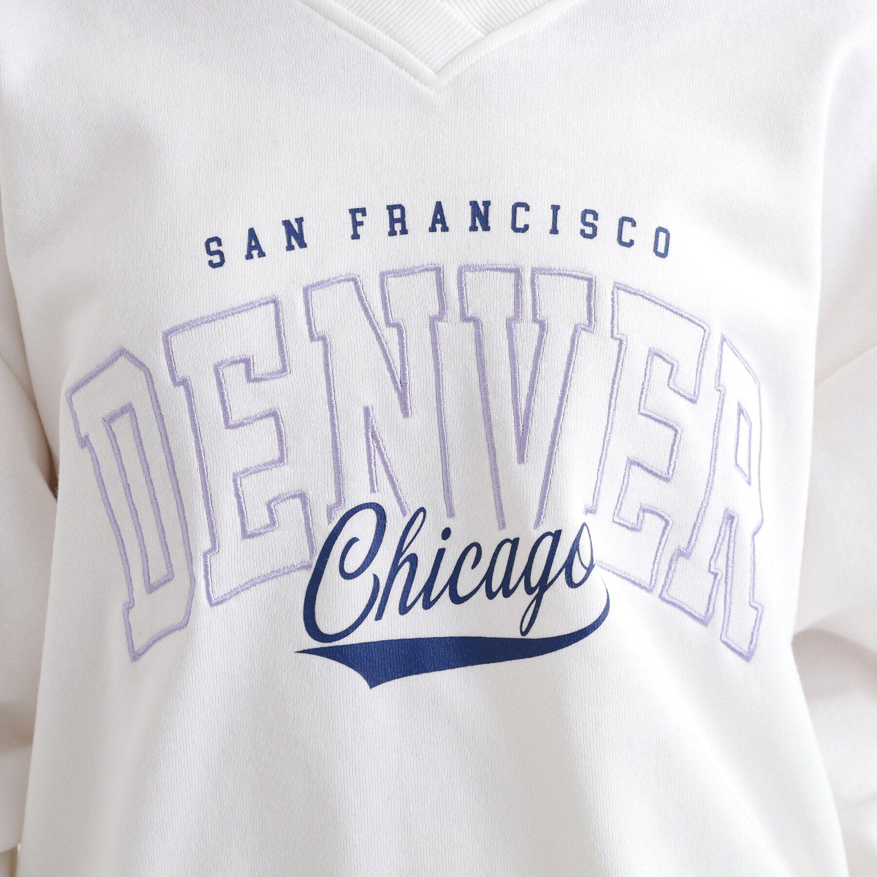 PINK-latte「ミニ裏毛エリ付きプルオーバー」|Tシャツ・カットソー|