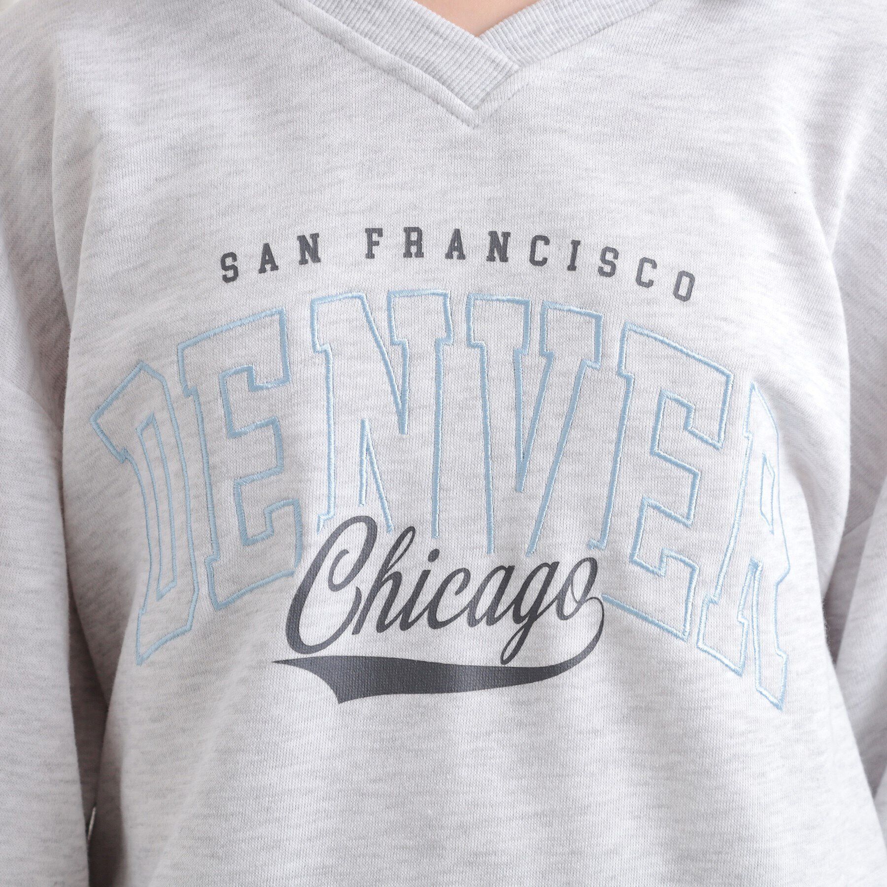 PINK-latte「ミニ裏毛エリ付きプルオーバー」|Tシャツ・カットソー|