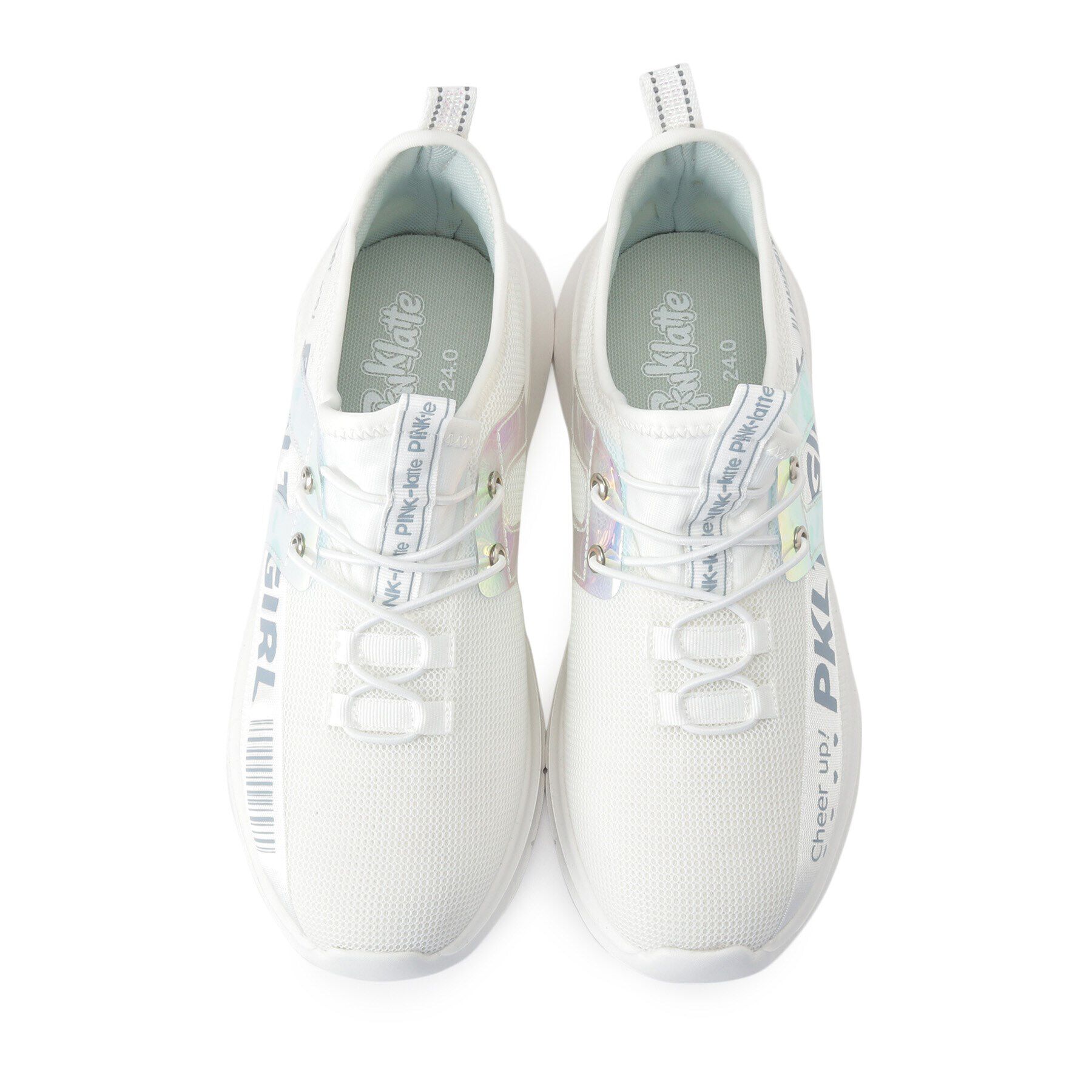 PINK-latte「サイドロゴスニーカー」|スニーカー|