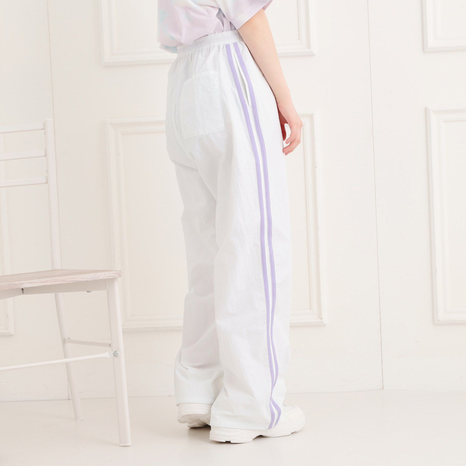 PINK-latte「ナイロンライントラックパンツ」|その他|