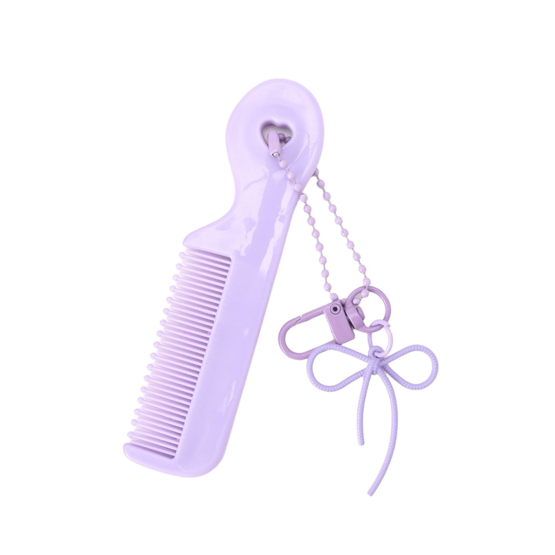 PINK-latte「コームチャーム」|キーケース|パープル(081)