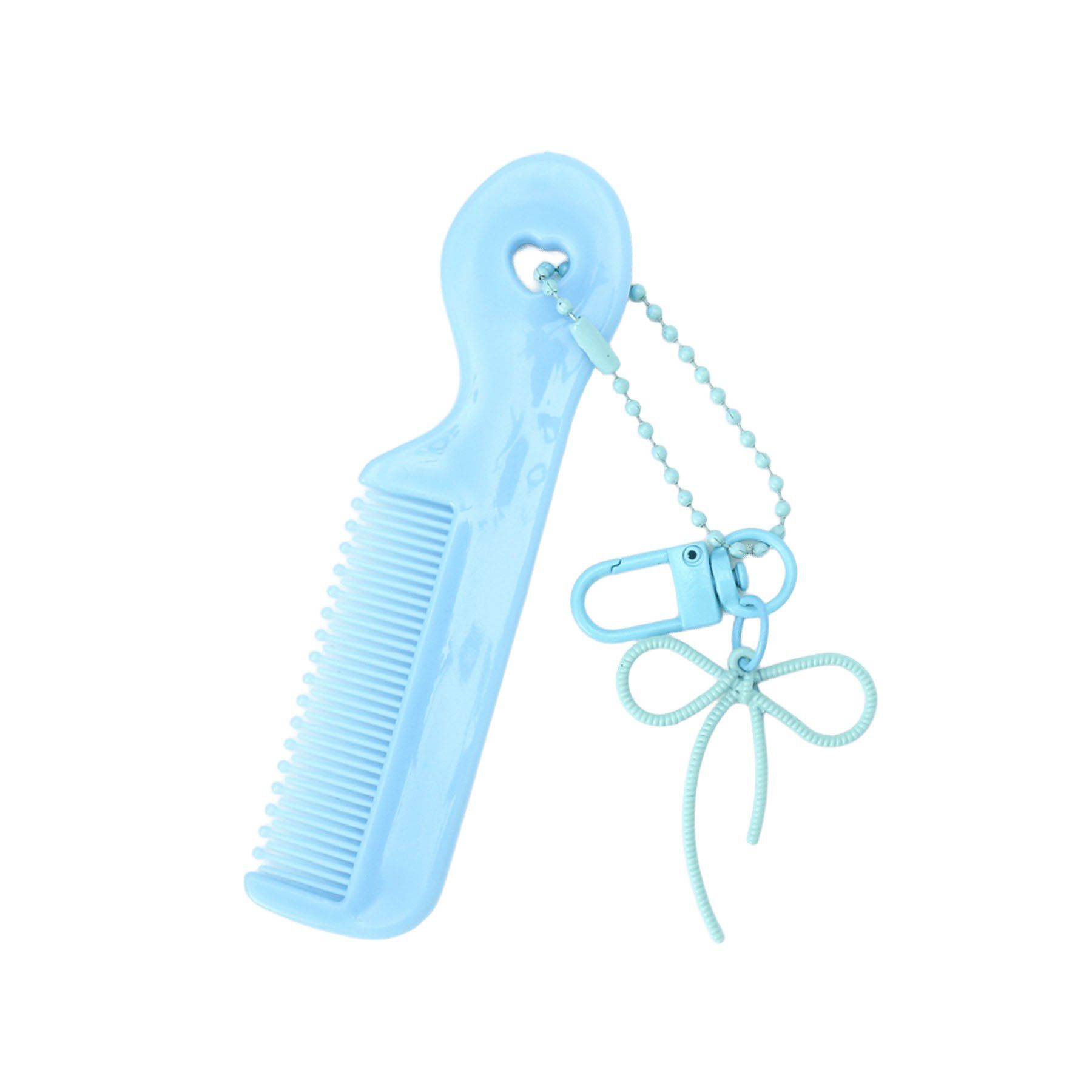 PINK-latte「コームチャーム」|キーケース|ブルー(091)