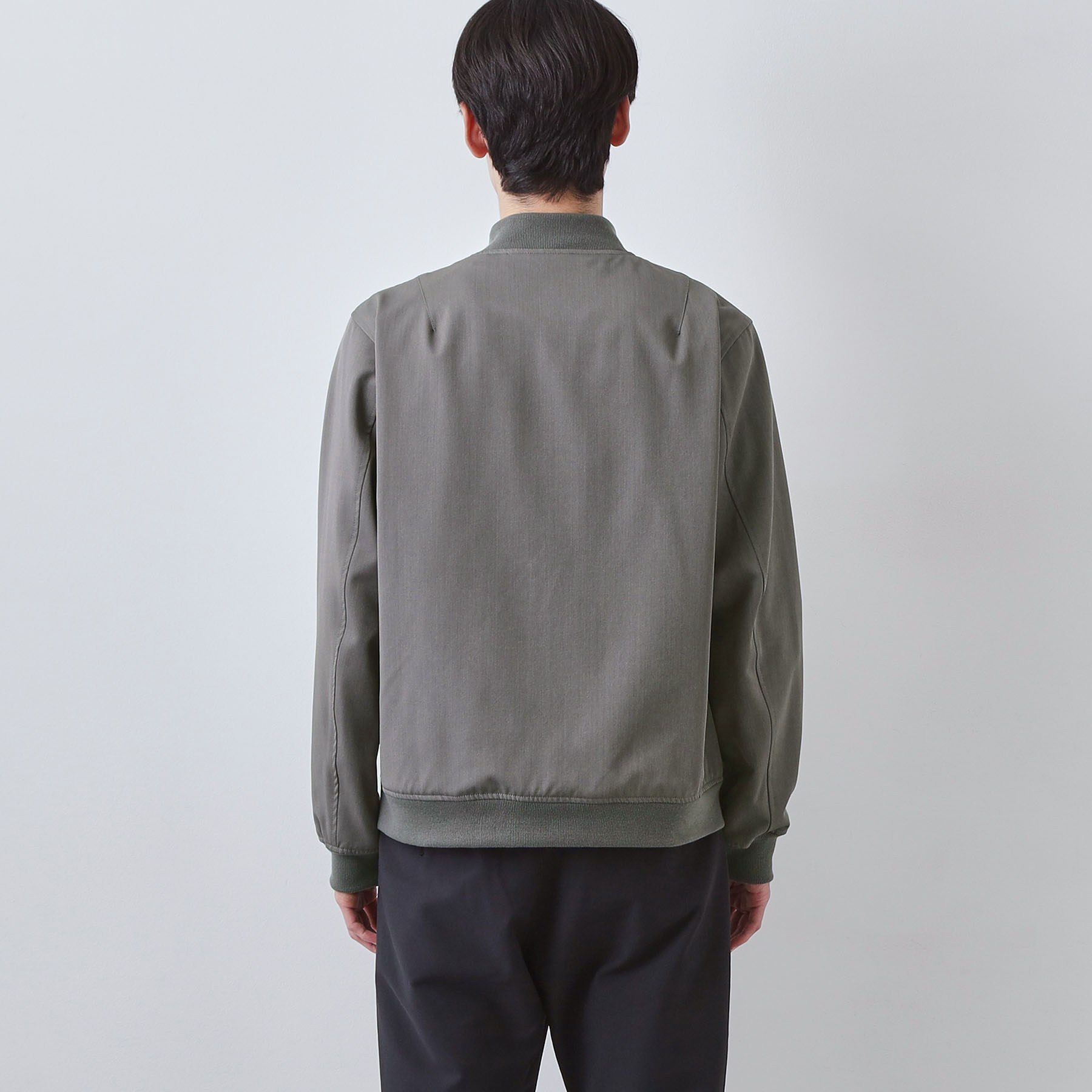 THE SHOP TK「Flexline ストレッチリブブルゾン」|ブルゾン・スタジャン|