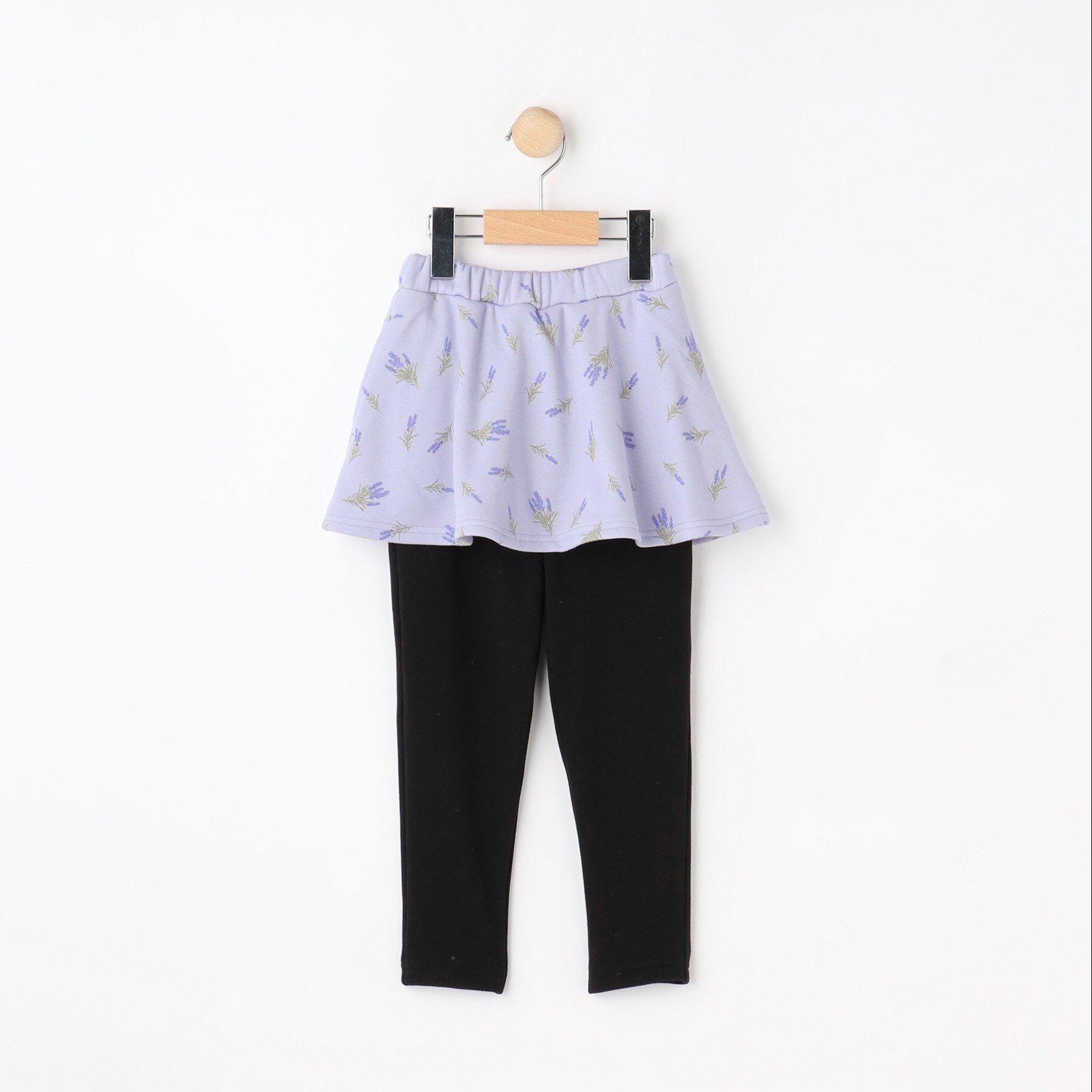 SHOO･LA･RUE「【100-150cm】裏シャギースカッツ」|スカート|