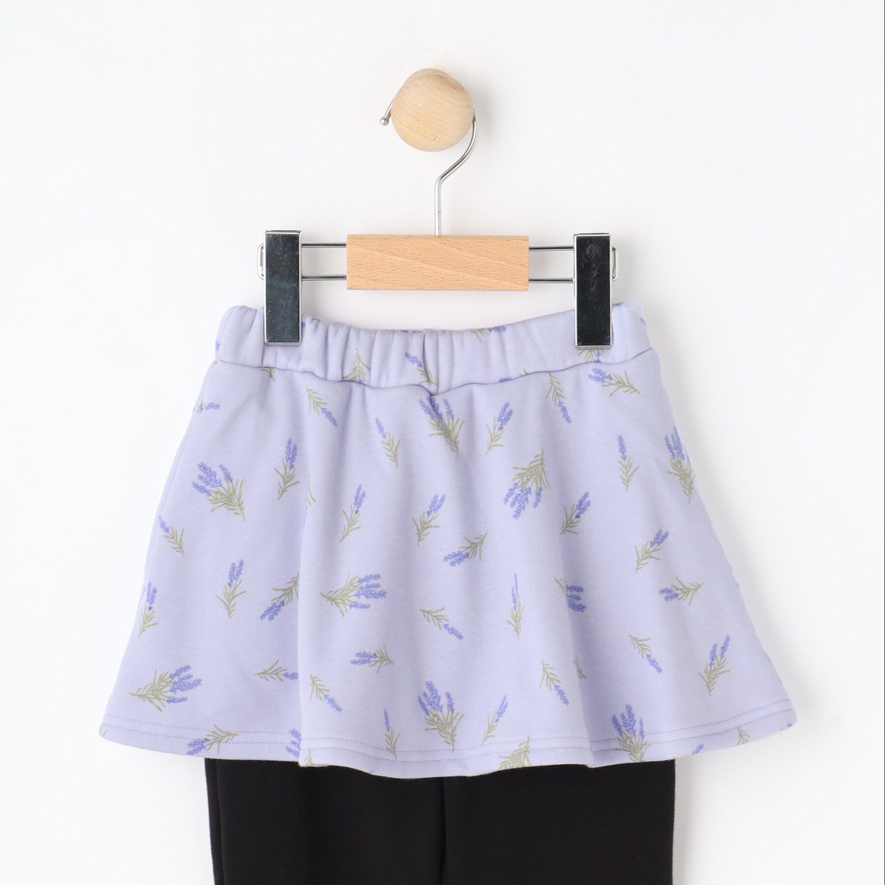 SHOO･LA･RUE「【100-150cm】裏シャギースカッツ」|スカート|