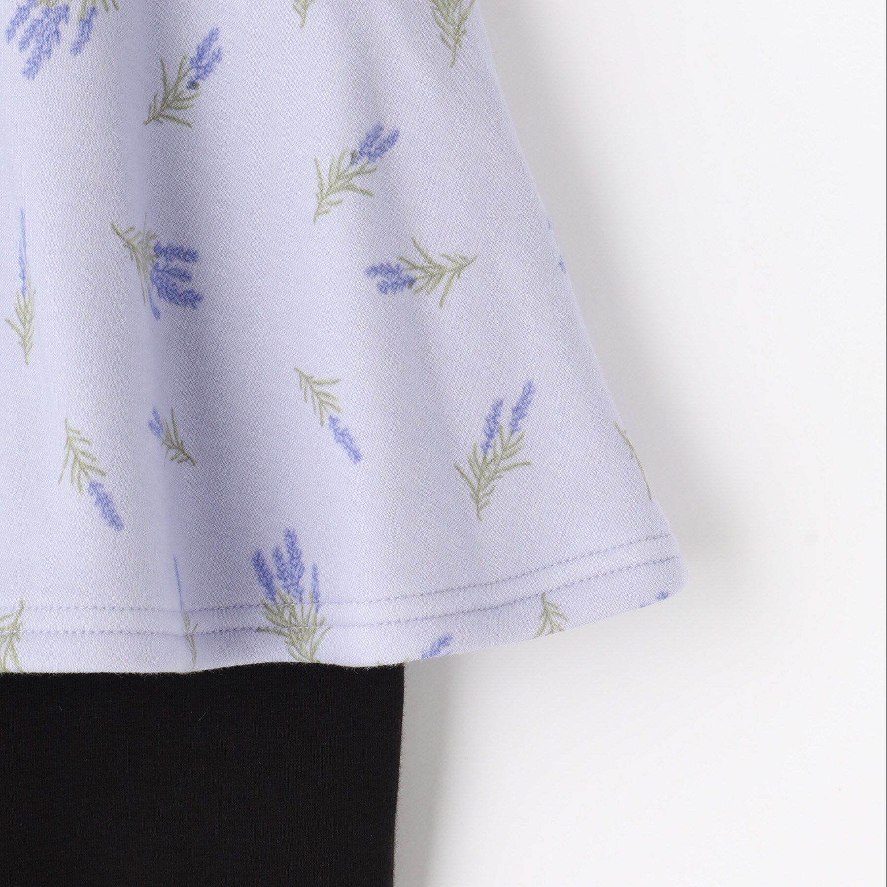 SHOO･LA･RUE「【100-150cm】裏シャギースカッツ」|スカート|