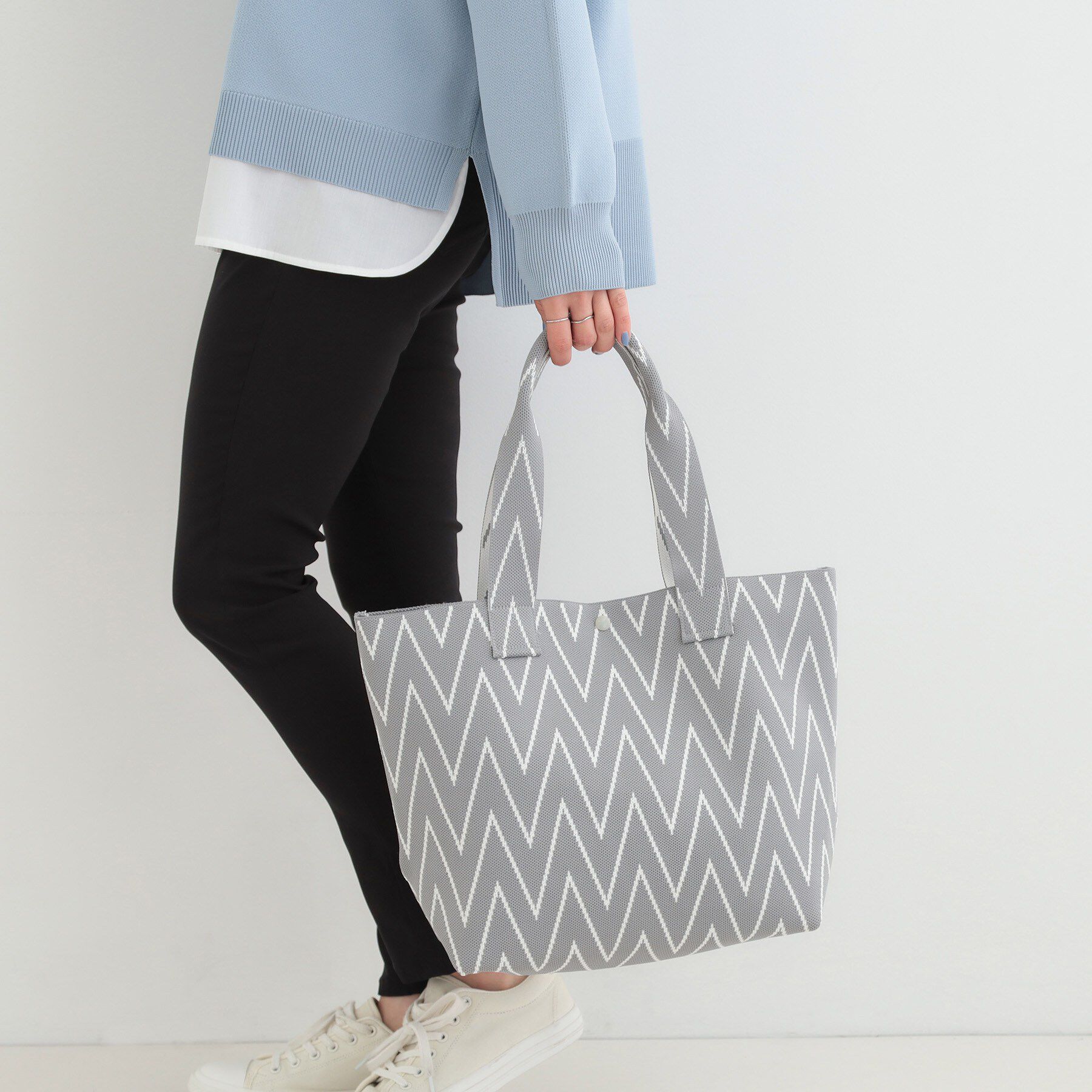 SHOO･LA･RUE「ニットトートバッグ」|トートバッグ|