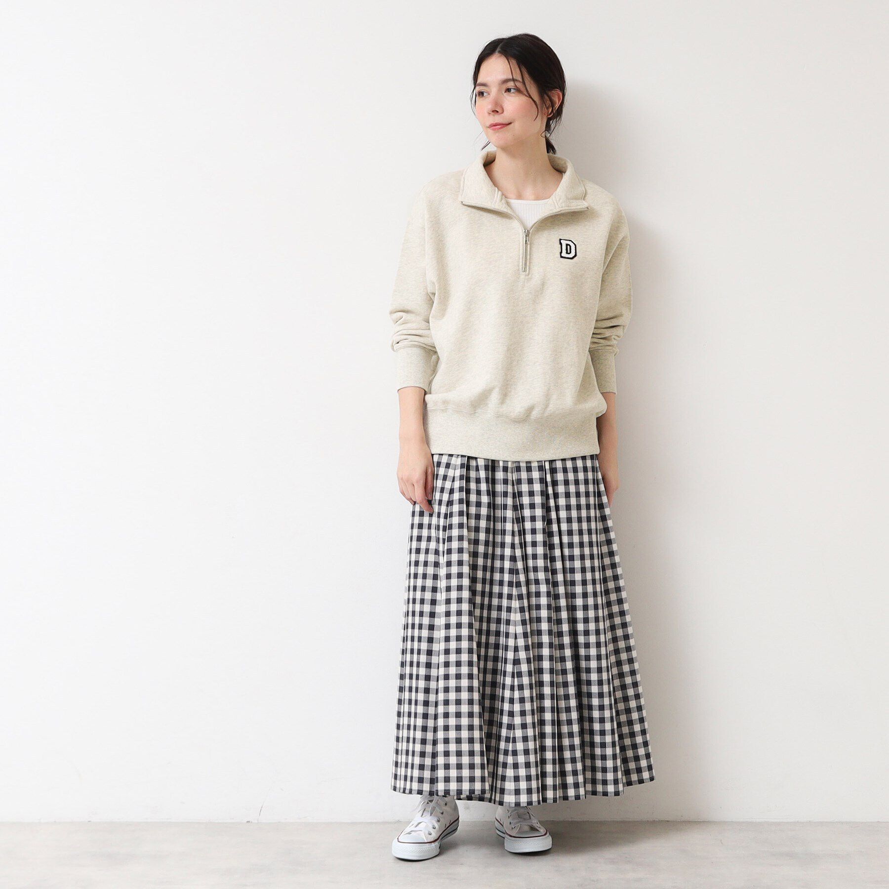 Dessin「【ユニセックス】ハーフジップスウェット」|パーカー|