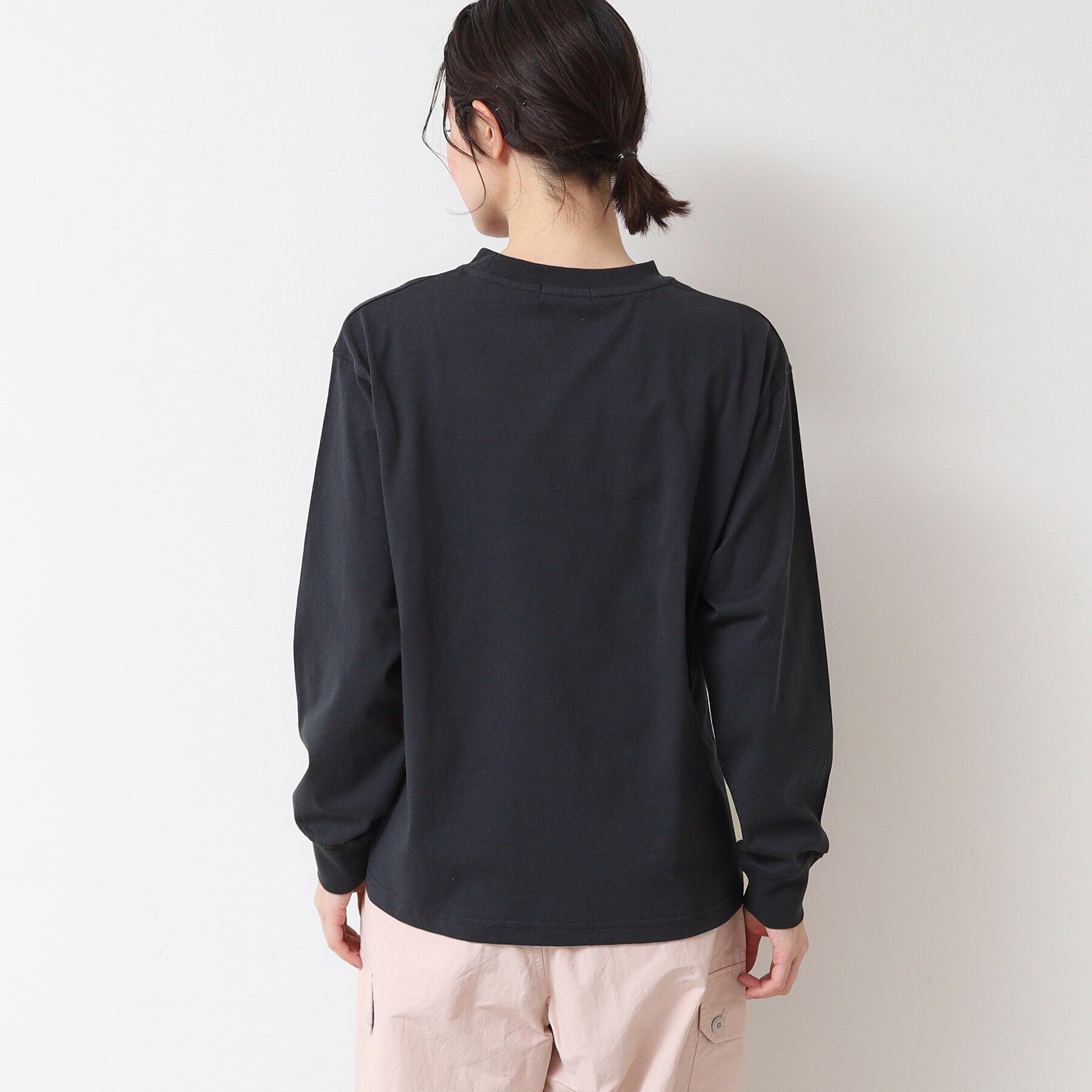 Dessin「【ユニセックス・洗える】ロングスリーブロゴTシャツ」|Tシャツ・カットソー|