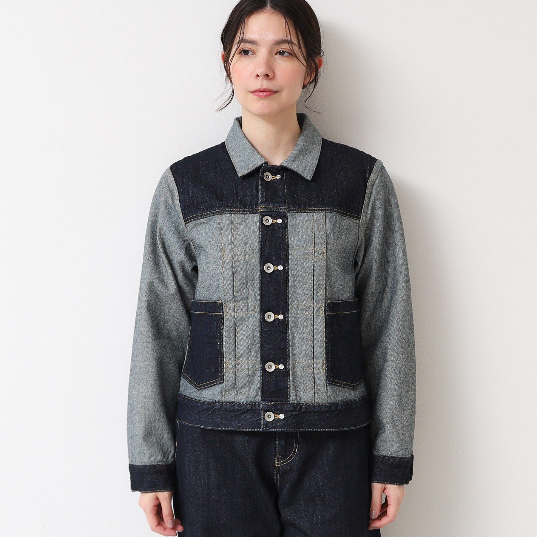 Dessin「【リバーシブル・ユニセックス】デニムジャケット」|デニムジャケット|