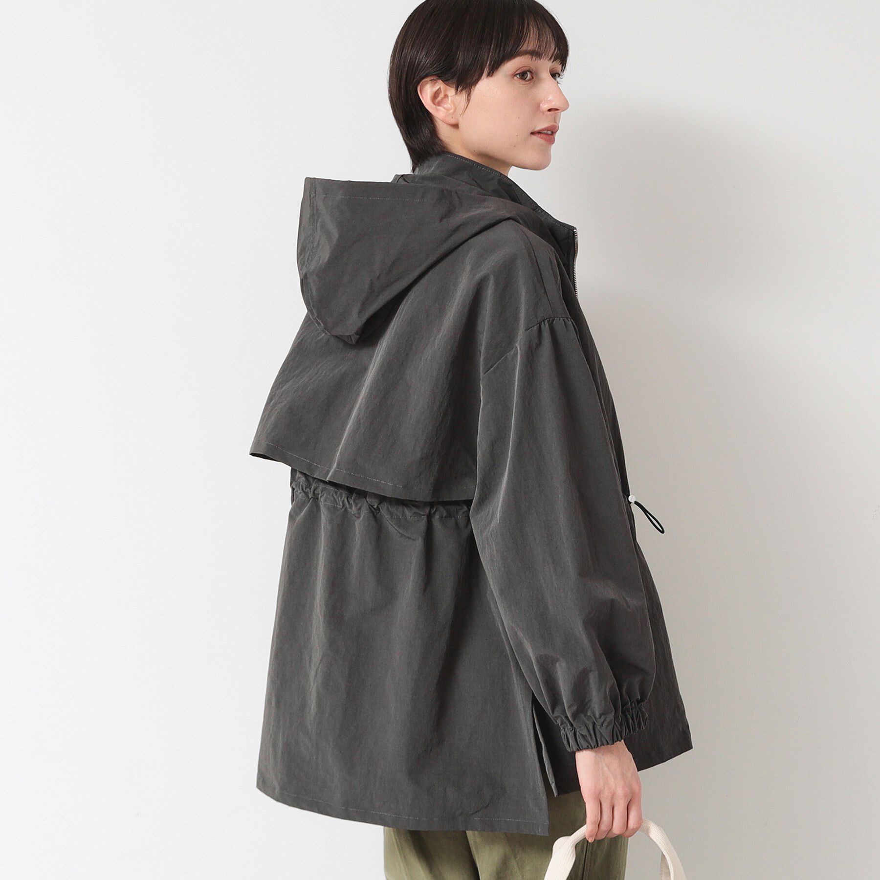 Dessin「ウエストドロストフーデットブルゾン（S～L）」|ブルゾン・スタジャン|