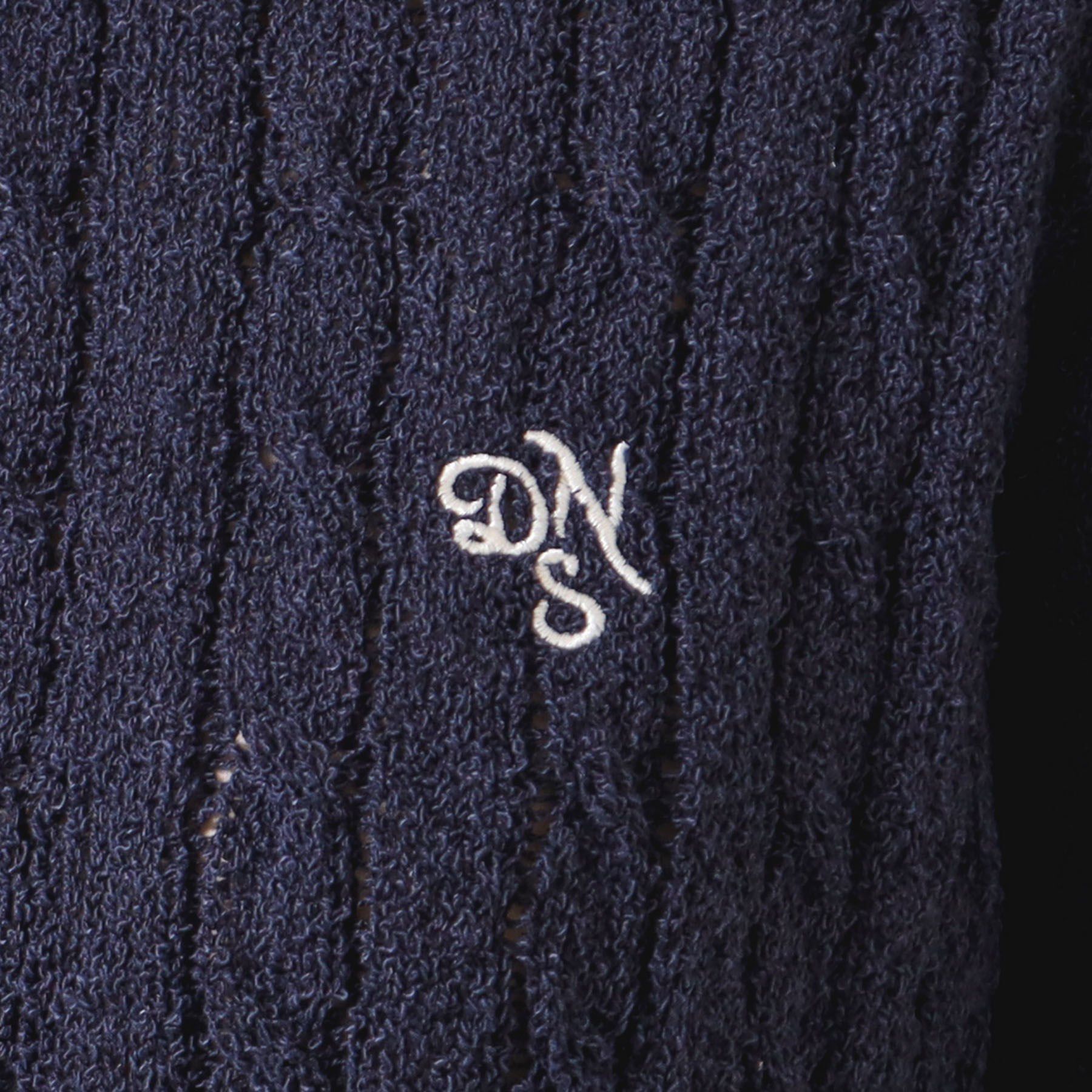 Dessin「【洗える】ブークレケーブルカーディガン」|カーディガン|