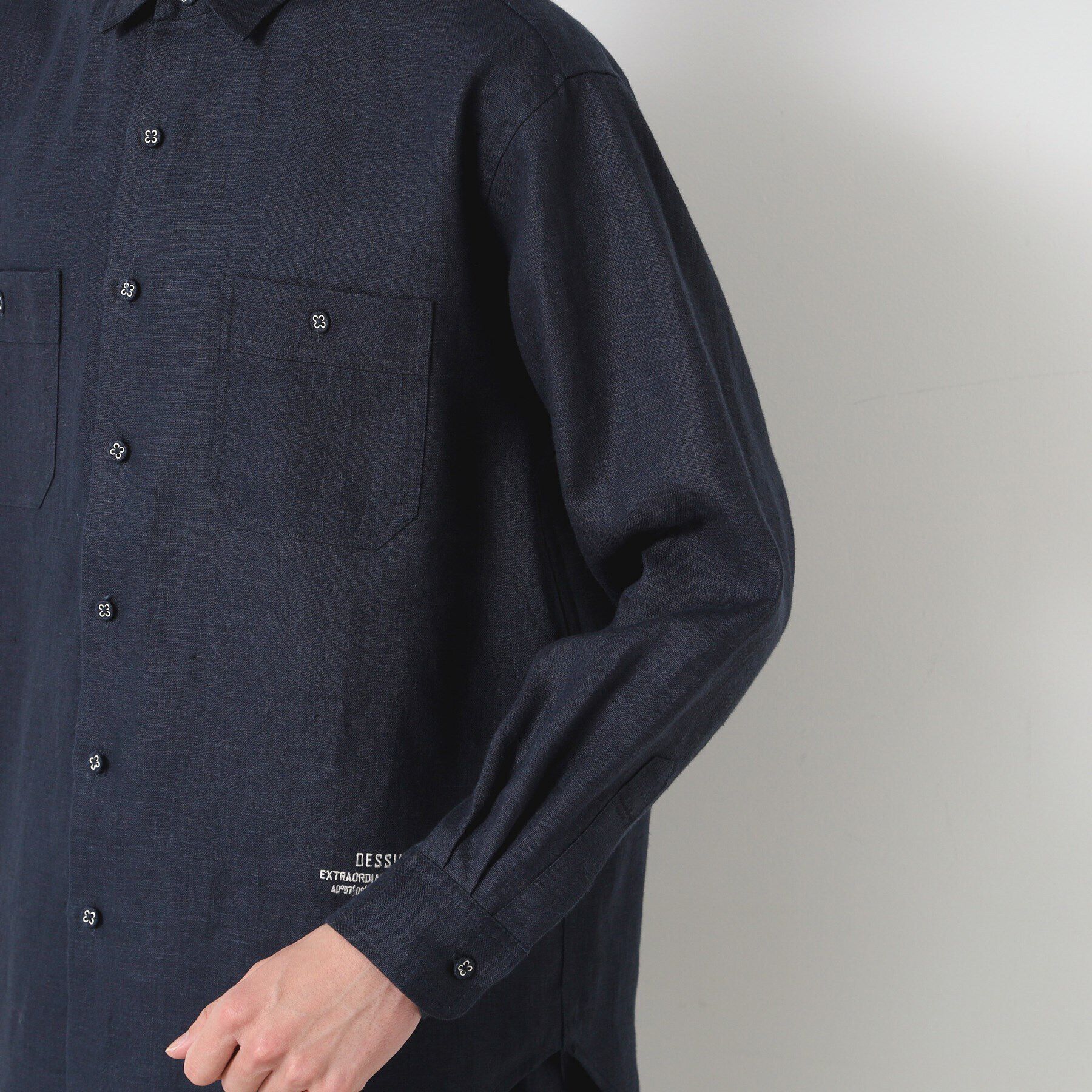 Dessin「【ユニセックス】リネンシャツ」|シャツ・ブラウス|