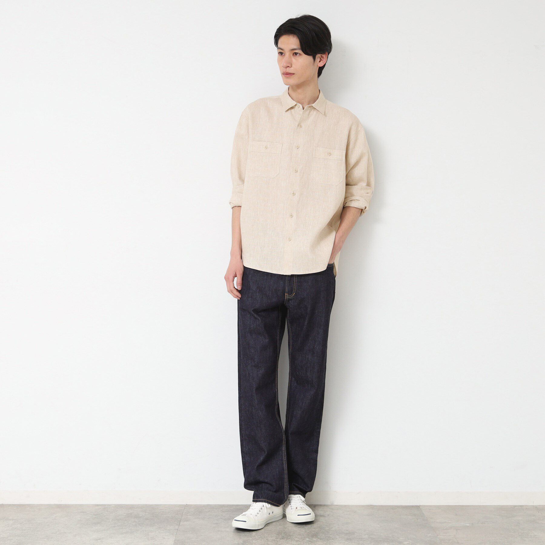 Dessin「【ユニセックス】リネンシャツ」|シャツ・ブラウス|