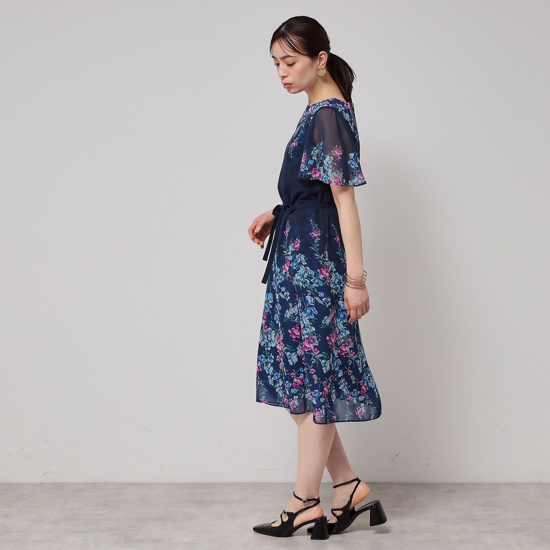 SunaUna「【co creation and yours／SS～L】パネル柄ワンピース」|ワンピース|