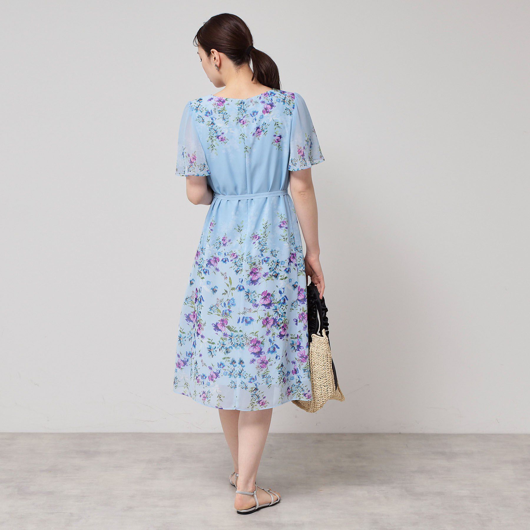 SunaUna「【co creation and yours／SS～L】パネル柄ワンピース」|ワンピース|