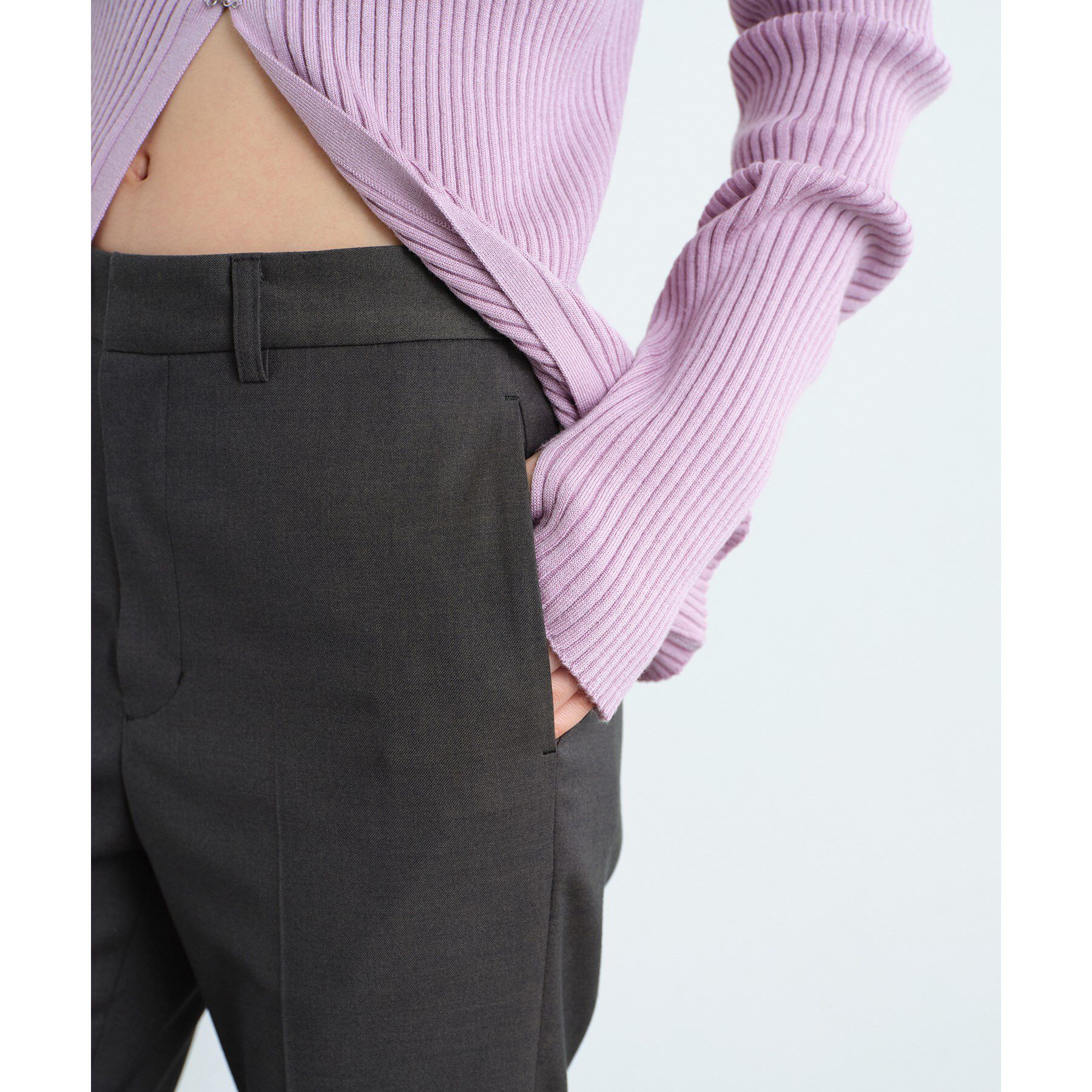 CODE A「gabardine semi flare pants」|その他|