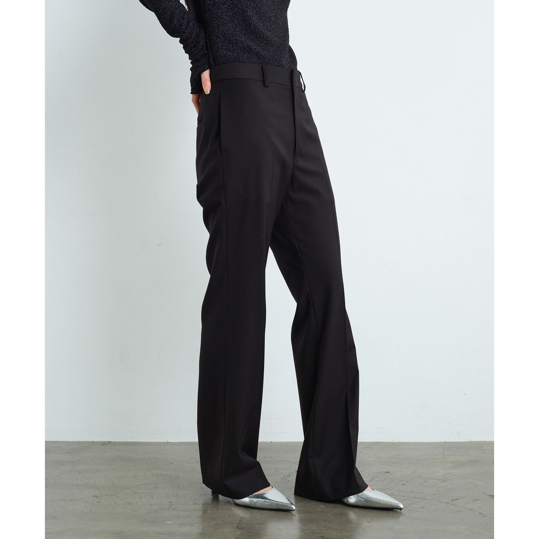 CODE A「gabardine semi flare pants」|その他|