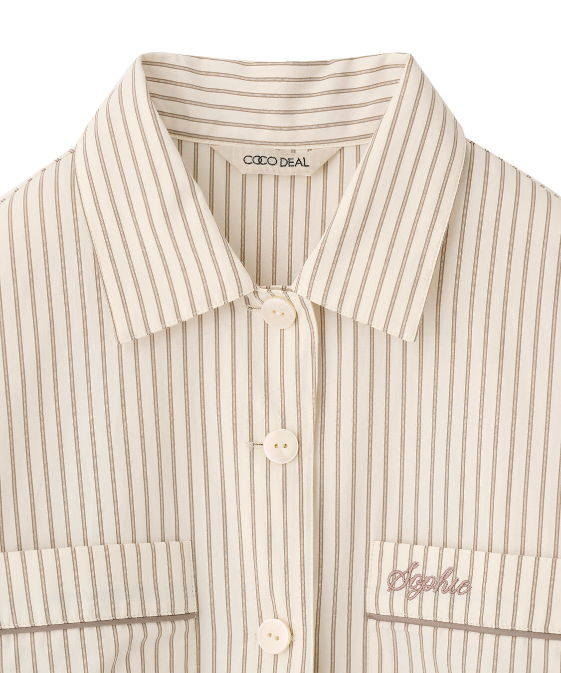 COCO DEAL「パジャマライクシャツ」|シャツ・ブラウス|