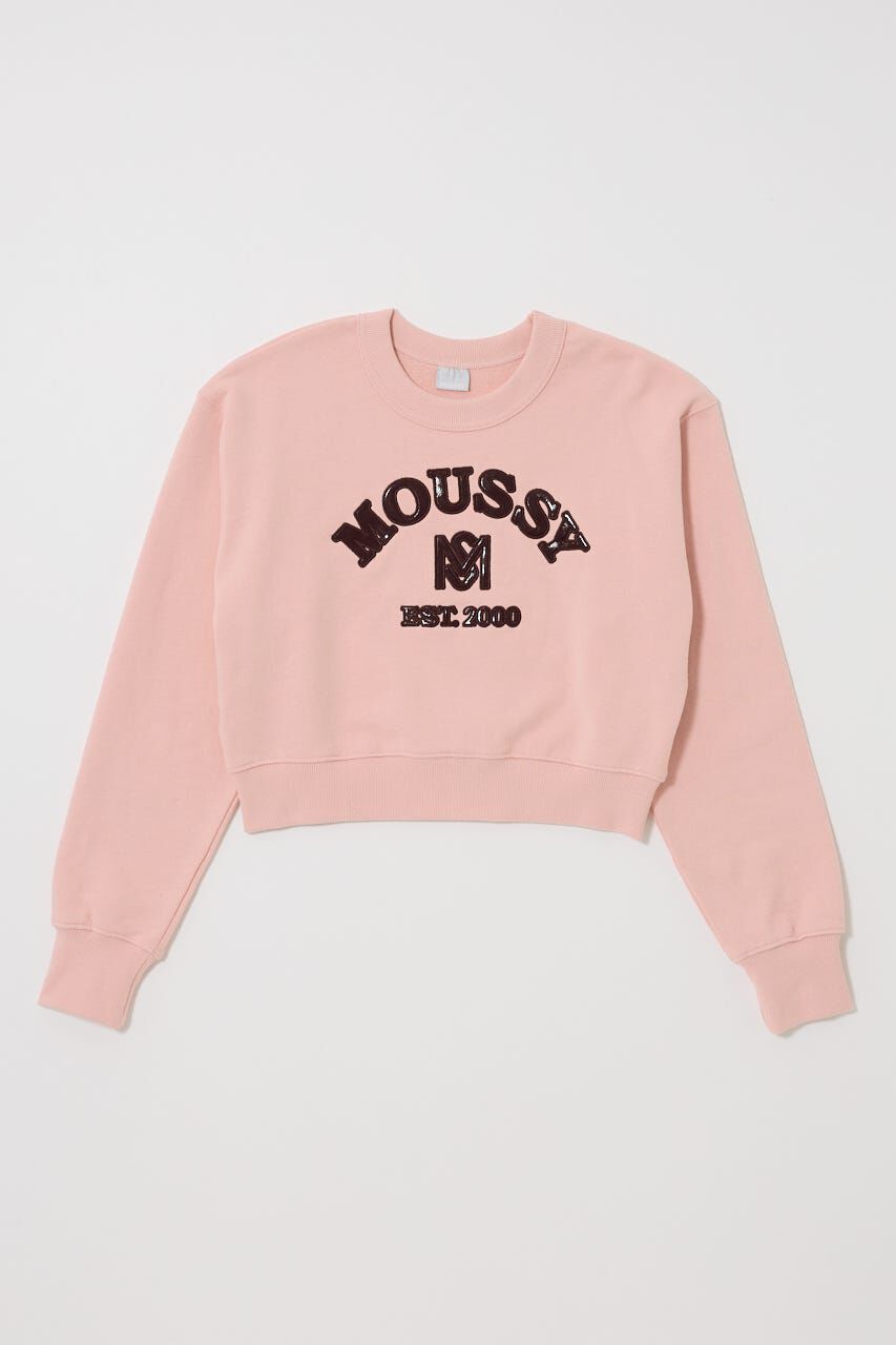 MOUSSY「MOUSSY F/LEATHER PATCH プルオーバー」|パーカー|