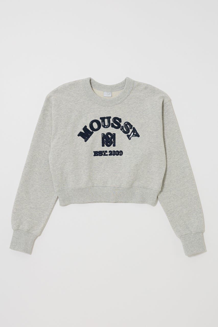 MOUSSY「MOUSSY F/LEATHER PATCH プルオーバー」|パーカー|
