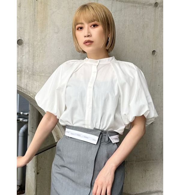 MURUA「バルーンパフスリーブシャツ」|シャツ・ブラウス|