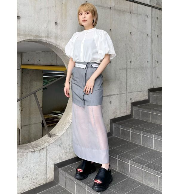 MURUA「バルーンパフスリーブシャツ」|シャツ・ブラウス|