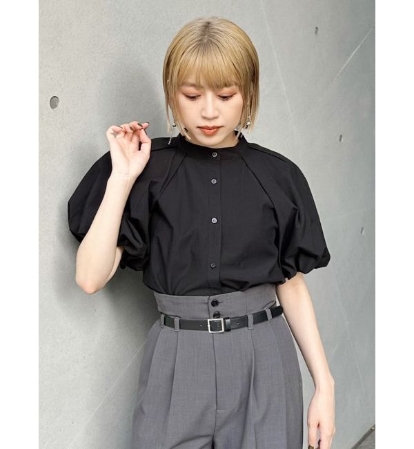 MURUA「バルーンパフスリーブシャツ」|シャツ・ブラウス|