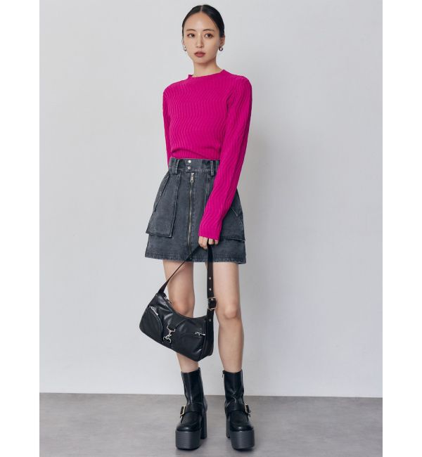 MURUA「フロントビットポケットショルダーバッグ」|ショルダー・メッセンジャー|