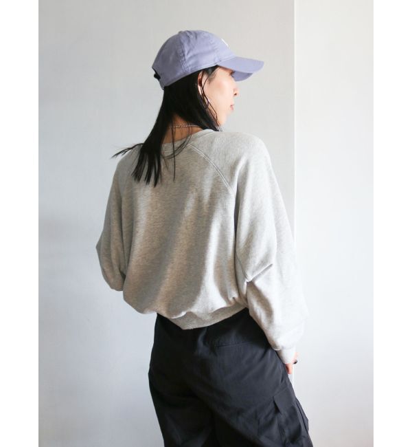 Ungrid「【WEB限定】ラグランダメージスウェット」|Tシャツ・カットソー|