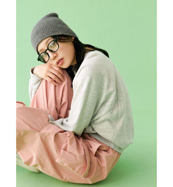 Ungrid「【WEB限定】ラグランダメージスウェット」|Tシャツ・カットソー|