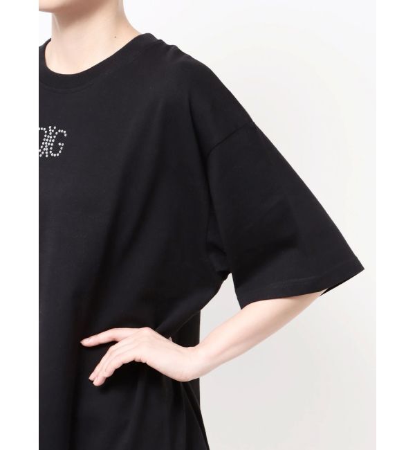 GYDA「BACK GYDAラインストーンBIG Tシャツ」|Tシャツ・カットソー|