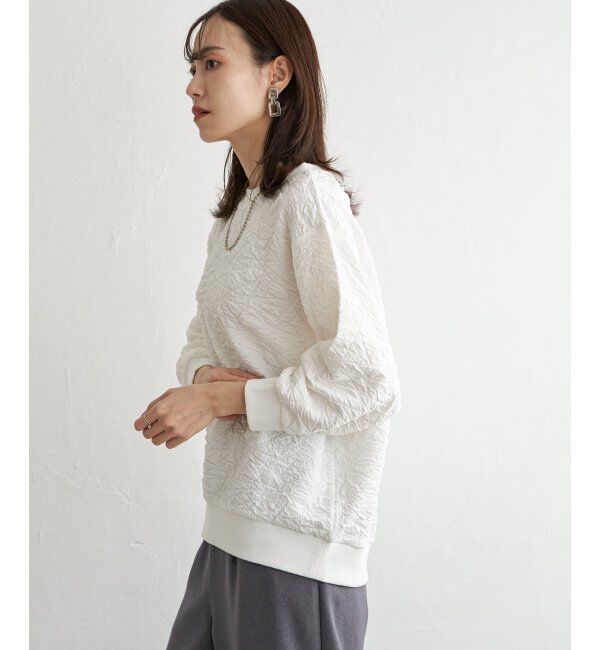 ikka「フクレジャカードプルオーバー」|その他|