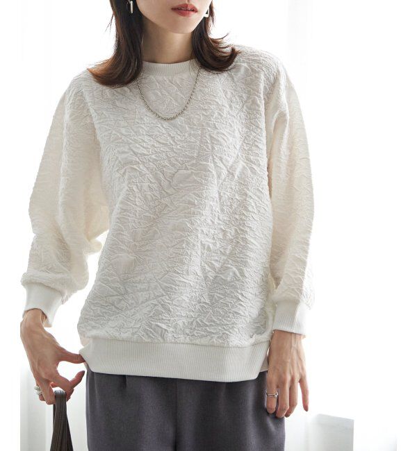 ikka「フクレジャカードプルオーバー」|その他|