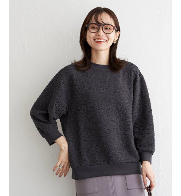 ikka「フクレジャカードプルオーバー」|その他|