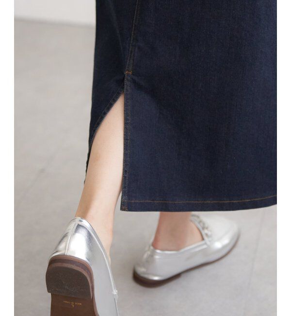 ikka「デニムロングスカート」|スカート|