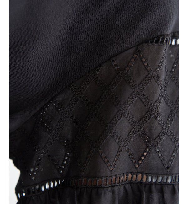 ikka「袖キカレース切り替えプルオーバー」|その他|