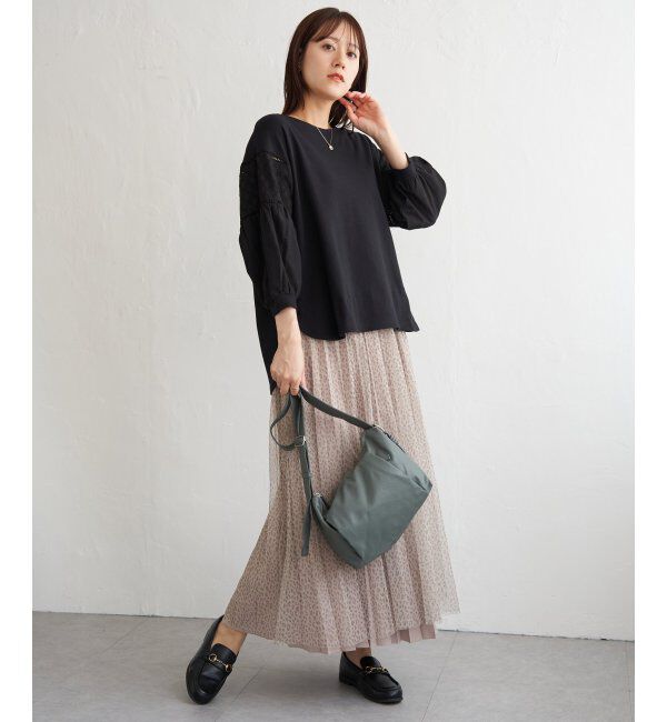 ikka「袖キカレース切り替えプルオーバー」|その他|