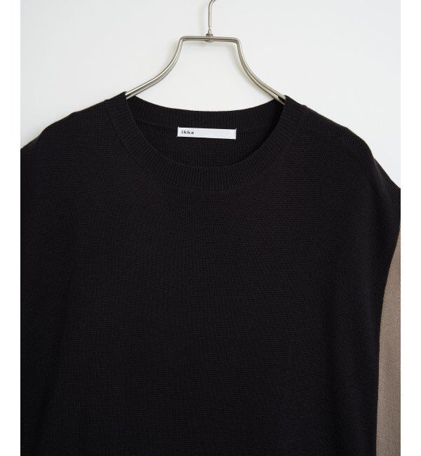 ikka「【2点セット】サイドボタンニットベストセットワンピース」|ワンピース|