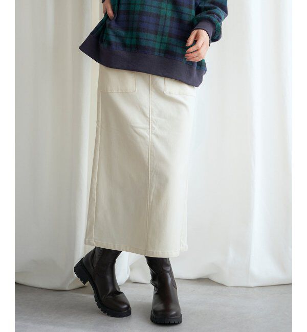 Lbc with Life「ラクぬくIラインスカート」|スカート|