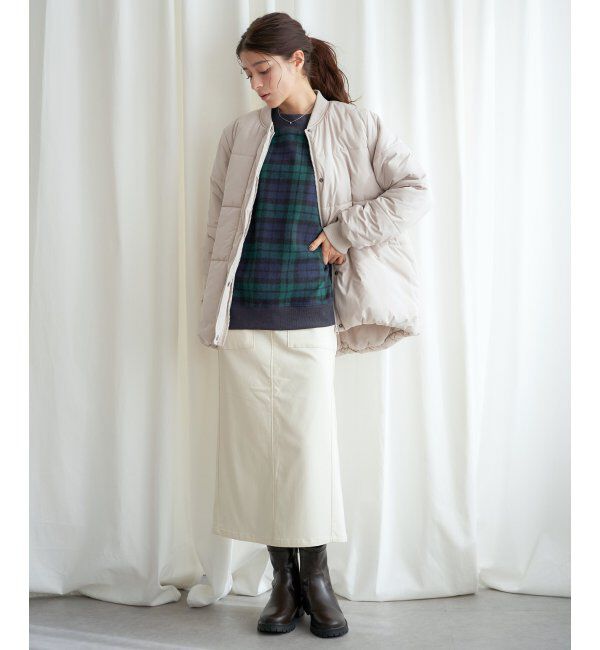 Lbc with Life「ラクぬくIラインスカート」|スカート|