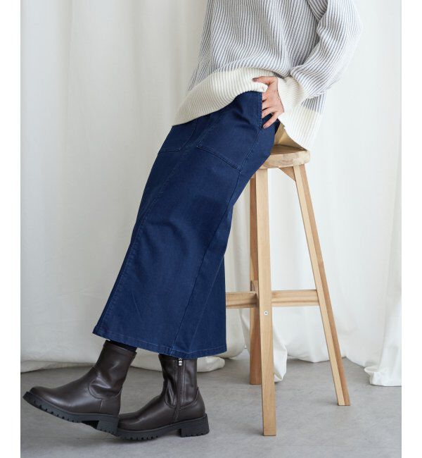 Lbc with Life「ラクぬくIラインスカート」|スカート|