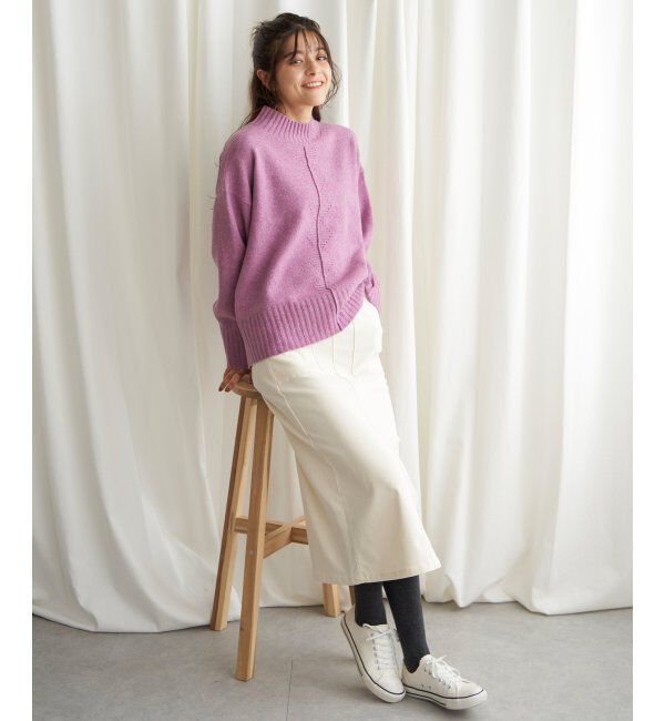 Lbc with Life「ラクぬくIラインスカート」|スカート|